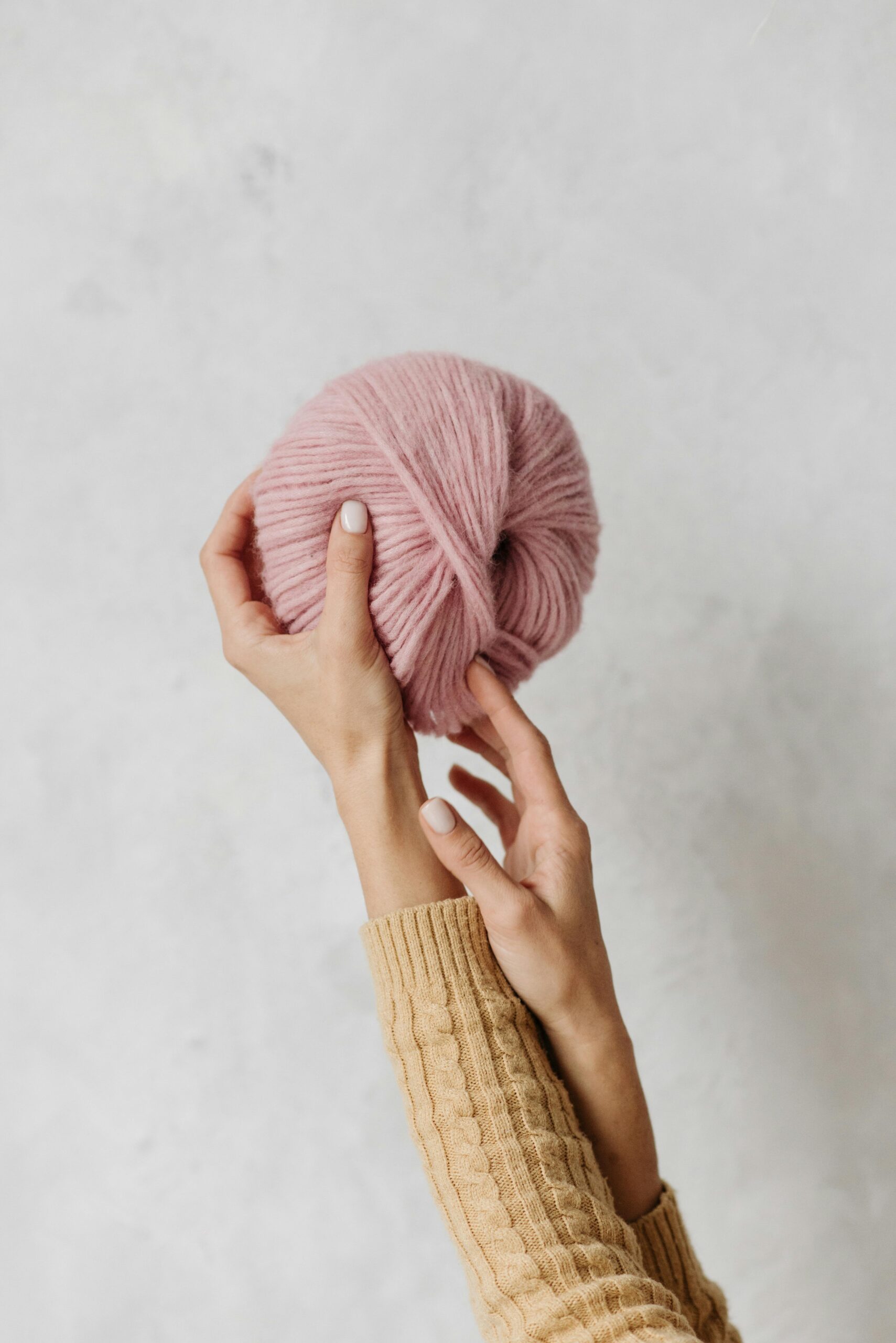 crochet mindfulness textura del hilo